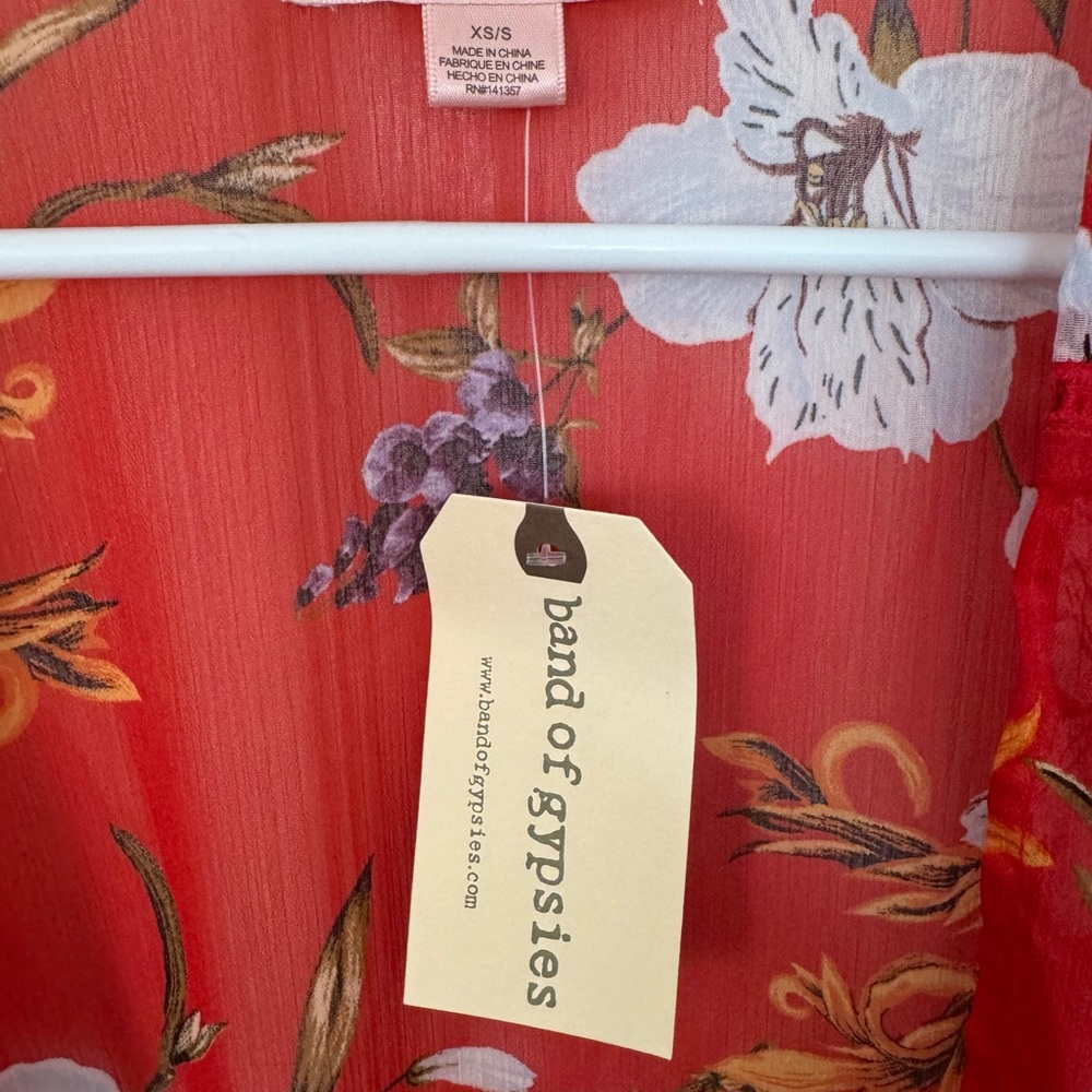 Band of Gypsies kimono size XS/S NWT - Picture 6 of 7